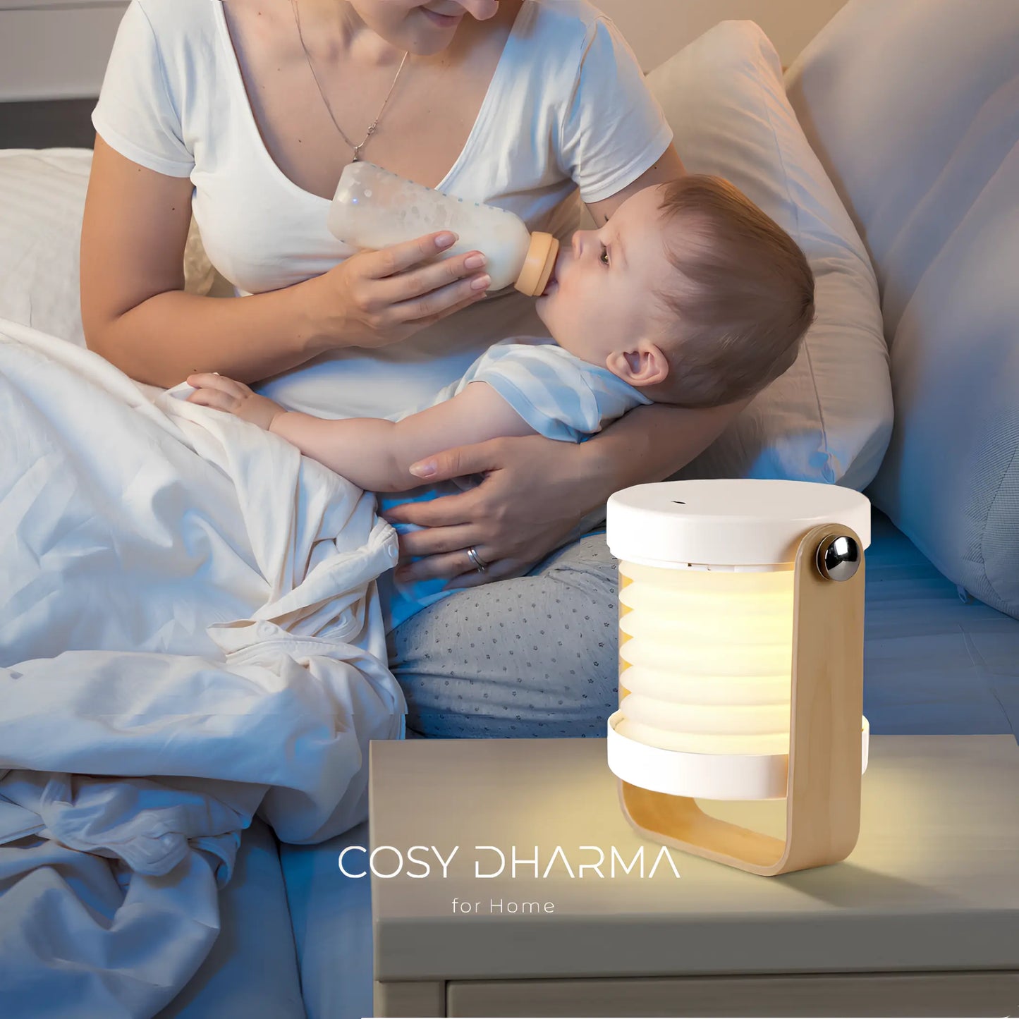 Lampe Nomade bois naturel Cosy Dharma