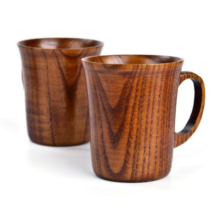 Tasse artisanale en bois naturel - 300ml